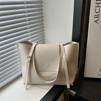 2 unids/set de bolsos de mano versátiles para mujer, bolso de mano de gran capacidad de cuero Pu, bolso de hombro Simple de color sólido - details 1