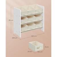 para Juguetes, Organizador Infantil para Libros, 9 Cajas de Almacenamiento no Tejidas, Espaciosa, - details 1