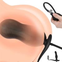 Leten Iatable consolador Anal Plug anillos de silicona suave para productos para adultos mujeres hombres parejas dilatador de trasero expansor juguetes sexuales caliente - details 3