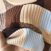 Suéter de punto para niños, suéter de fondo suelto a cuadros de Edición coreana para primavera y otoño, abrigo, suéter de invierno para bebé - details 18