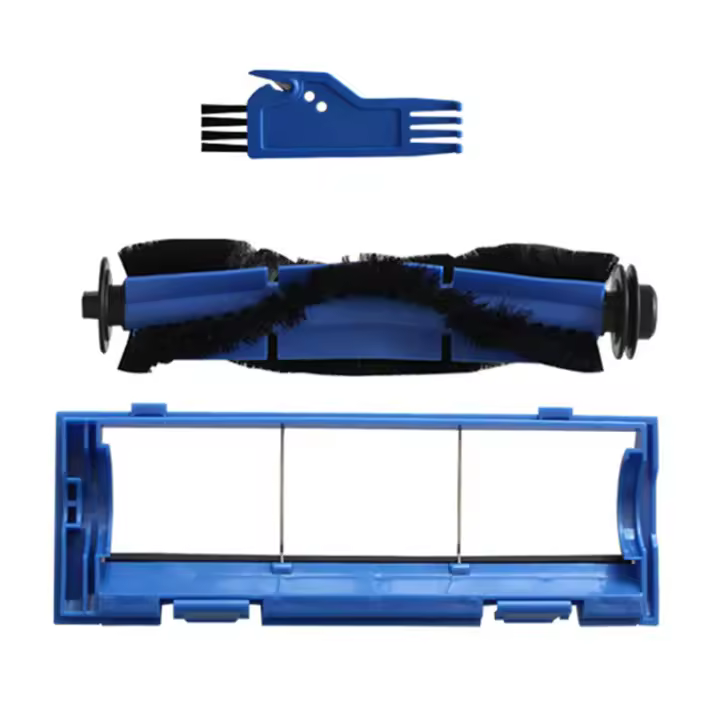 Cubierta de cepillo principal y cepillo de limpieza para Cecotec Conga 1090, piezas de repuesto para Robot aspirador, 3 piezas - 1