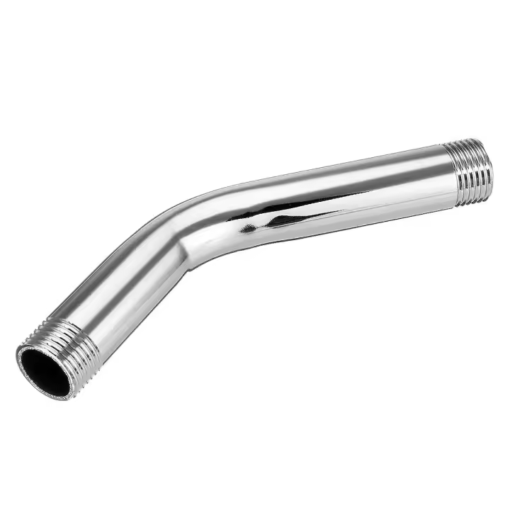 Extensión de Ducha de Acero Inoxidable 15cm de Luz Caída en Ángulo Tubo Adicional para Decoración de Ducha - 1