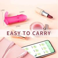 Embalaje privado SEX Mini Vibrador portátil Control de aplicaciones 10 modos de vibración Estimulación vaginal Masturbación del punto G Orgasmo anal Juguetes sexuales femeninos - details 4