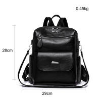 Mochila de hombro Retro para mujer, longitud de correa ajustable, bolsillos incorporados para madre de mediana edad - details 5