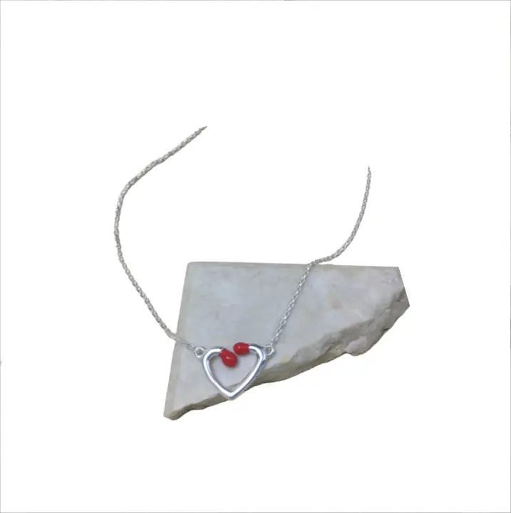 UNO DE Collar Corazón para Mujer a la Moda - Joyería Romántica con Envase de Regalo de Alta Calidad - 1