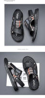 Nuevas Sandalias de Verano para Hombres Uso Ligero Casual con Suela de Cuero Desgastado - details 11