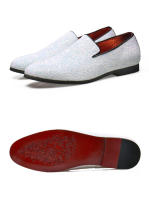 Zapatos de Hombre Personalizados de Gran Tamaño Zapatos Formales Británicos en Cuero Punta con Estilo Coreano - details 7