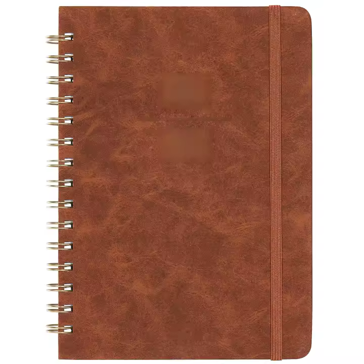 Agenda Escolar 2024-2025 Cuaderno de Notas de Cuero con Cubierta Dura Multicolor Estilo Minimalista - 1