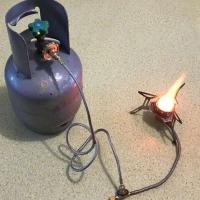 Línea de conexión del tanque de combustible de llenado de propano para estufa de Camping, conexión de quemador exterior, manguera de cilindro de gas licuado de petróleo - details 4