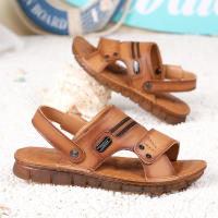 Nuevas Sandalias de Hombre de Cuero Genuino Suela Suave de Tendón de Res Cómodo para la Playa - details 2