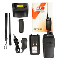 Radio de Camino Retevis RT26 UHF Transmisor de Dos Vías de Alta Potencia 10W Resistente al Agua - details 0