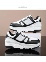 Zapatos de Patinaje de Cuatro Ruedas para Niños y Niñas Deportes Casuales al Aire Libre Tobogán y Acolchado Estudiantes Escolares - details 8