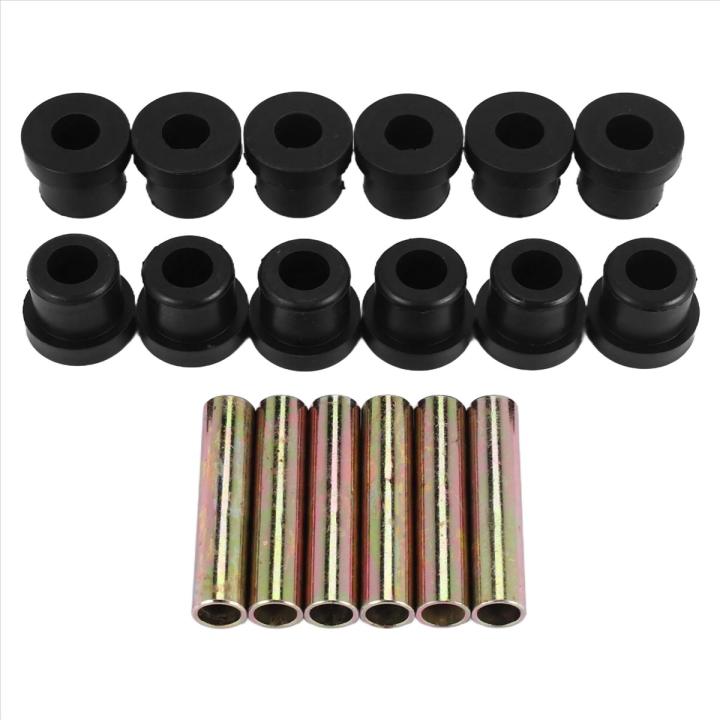 for Club Car Bushing Kit, Golf Cart Rear Leaf Spring Bushing Kits for EZGO TXT/Medalist Gas/Electric 1015583 1012303