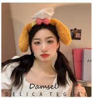 Diadema De Oso Y Conejo Lindo Para Niños Estilo Mickey Parque De Diversiones Diadema De Panqueques Pequeña Accesorio Para El Cabello - details 4