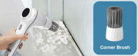 Depurador eléctrico giratorio, cepillo de limpieza inalámbrico para ducha con pantalla IPX7, resistente al agua - details 6