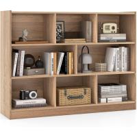 Estantería Infantil con 5 Compartimentos Abiertos, Librería para Juguetes y Libros de Niños, Armario Bajo con Patas Antideslizantes, Estante para Exhibición (111 x 30 x 61,5 cm, Natural) - details 30