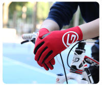 Guantes antideslizantes de dedo completo para ciclismo, manoplas de tela de LICRA para bicicleta de montaña, equipo de ciclismo de carretera - details 16