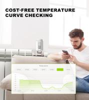 GIRIER-Válvula de radiador termostático inteligente TRV, controlador de temperatura programable ZigBee, termostato inteligente, compatible con Alexa - details 11