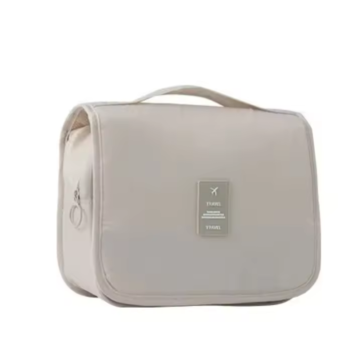 Bolsa de maquillaje de viaje de alta calidad, organizador de artículos de tocador impermeable, Neceser para mujer, bolsa de lavado con gancho para baño, bolsa de almacenamiento de maquillaje con gancho - 1