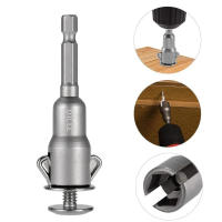 Llave de Tornillo de Ala 6.35mm Hex Apto para Herramientas Eléctricas de Ranurado Conjunto de Herramientas de Enchufe - details 5