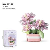 Bloques de Construcción de Cactusas Flor Eterna Bonsái Árbol Jardines Románticos Ladrillos DIY - details 25