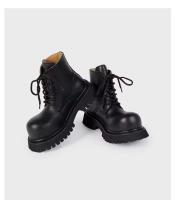 Chelsea con suela de oreja colgante de moda, tacón grueso, botines elásticos antideslizantes - details 10