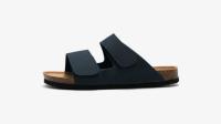 Sandalias clásicas de corcho de cuero para hombre, zapatillas, diseño de marca de lujo, Sandalias planas con correa y hebilla, zapatillas, zapatos - details 22