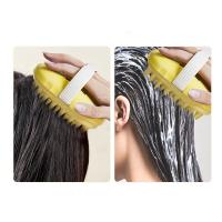 Cómodo cepillo de masaje para mascotas, portátil, eliminación de manchas, baño, cepillo para masaje del cuero cabelludo, Gel de ducha recargable, limpieza profunda - details 6