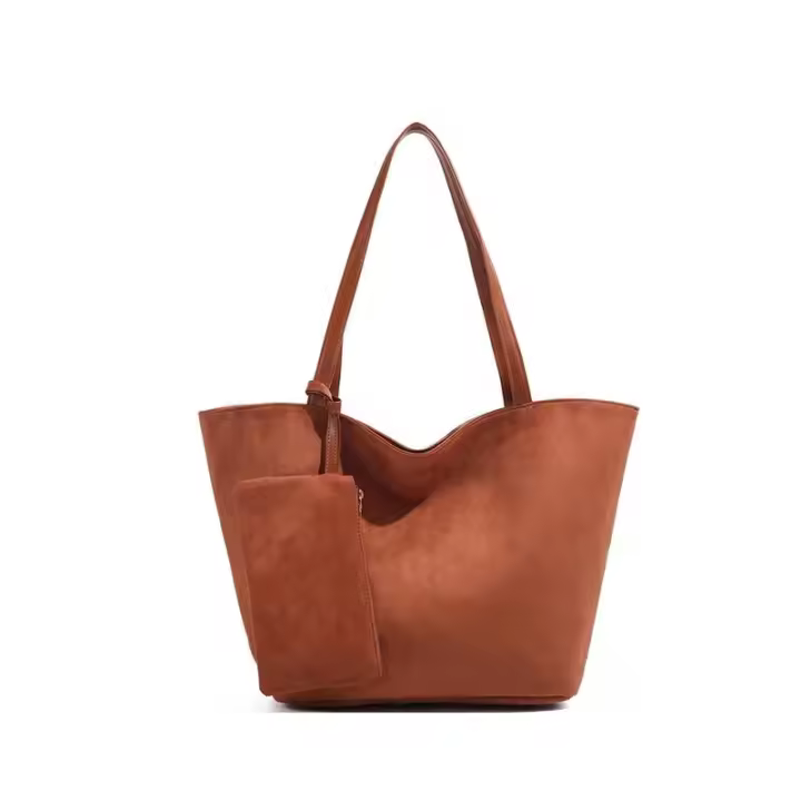 Bolso de Hombro de Cuero de Anteiro de Lujo Leten Patrón Paisley, Forro de Cuero, Exterior PVC/Vinilo Bolso de Mano Vintage de Otoño para Damas 2024 - 1