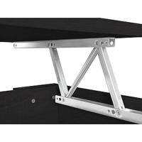 mesa centro elevable,  mesa con tapa color wengue, mesa de salón, mesa atractiva, mesa funcional