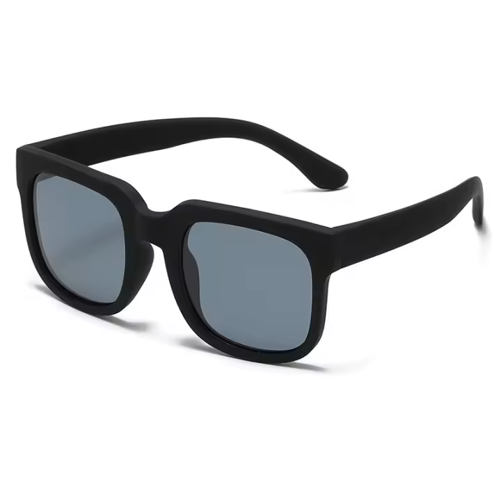 Nuevas gafas de sol polarizadas de silicona para niños, plegables, con montura grande, a la moda, venta al por mayor, gafas de marea antiultravioleta - 1