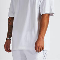 Camiseta Casual de Verano para Hombres Cinta Alta, Manga Corta, Algodón, Absorbente de Humedad, Estilo Hip-hop - details 10