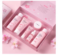 Set de Cuidado de la Piel de Sakura Limpiador Facial, Crema Hidratante, Protector Solar, Máscara Hidratante, Suero Iluminador Herramientas de Cuidado de la Piel de Belleza - details 17