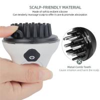 Peine de nutrientes lavable para el cabello, aplicador de soluciones para el cuero cabelludo, tratamiento para el crecimiento del cabello, aceite esencial de importación líquida - details 2