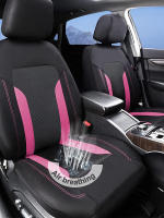 Cubierta de Asiento de Malla Universal Juego de Accesorios de Coche para Interiores Compatible con Airbag y Cierre de Cremallera para la Mayoría de los Coches SUV Track Van Unisex - details 2