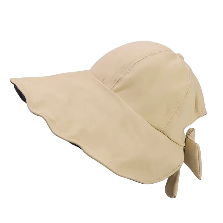 Sombrero de Pescador de Verano Gorra de Sol Plegable de Color Sólido Ideal para Deportes al Aire Libre y Correr Gorra de Bucket Snapback - 1