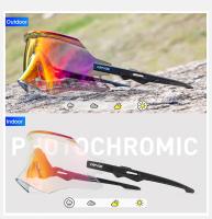 Gafas de sol fotocromáticas rojas para hombre, lentes deportivas para bicicleta de montaña, UV400 - details 7