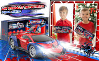 Coche Teledirigido de Alta Velocidad 1/18 Juguete para Niños Juegos al Aire Libre - details 2