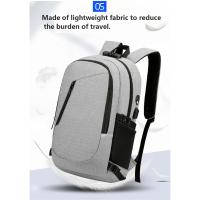Mochila impermeable antirrobo para hombre, bolsa trasera ligera para libros, elegante, 15,6