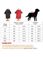 Abrigo impermeable para perros y gatos, Chaqueta de algodón cálida para cachorros, Sudadera con capucha reflectante, ropa de otoño e invierno - details 5