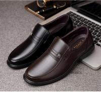 Zapatos de cuero genuino, mocasines para Hombre, zapatos de cuero informales de negocios, zapatos planos clásicos suaves transpirables para Hombre - details 11