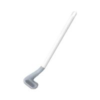 Cepillo de baño de silicona de limpieza profunda con cerdas flexibles de mango largo de plástico antideslizante, adecuado para manos y bebés - details 1