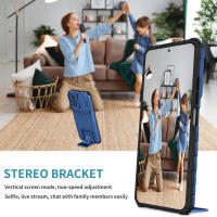 KEYSION Shockproof Pro 10S, Protección de Cámara Push Pull, Funda de Teléfono con Soporte en Vivo para Xiaomi Redmi Note 10 5G - details 4