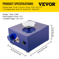 VEVOR-máquina de rueda de cerámica eléctrica, Kit de bricolaje, herramienta de arcilla - details 15