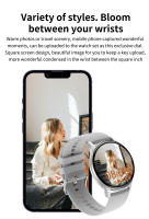 Reloj inteligente 2025 con llamada móvil, reloj saludable para hombre y mujer, Fitness, exquisita brújula de moda, reloj inteligente NFC, llamada BT para ios y Android - details 17