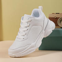 Zapatillas deportivas informales para mujer, calzado atlético que combina con todo, antideslizante para exteriores, color negro, novedad - details 3
