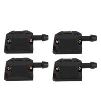 2 pares de arandelas de boquilla de brazo de limpiaparabrisas izquierdo y derecho para parabrisas de coche A 0008604847   Limpiaparabrisas Escobilla limpiaparabrisas Jets de pulverización de agua Plástico - details 0