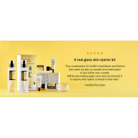 real glass skin starter kit smooth moisturized week purchasing again soon recommend cosrx