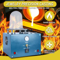 Máquina de fundición al vacío de 2 litros Equipo para fabricar joyas con horno de fusión digital para oro, plata, metales preciosos, fundición de cera perdida, fundición multifuncional 3 en 1 - details 6