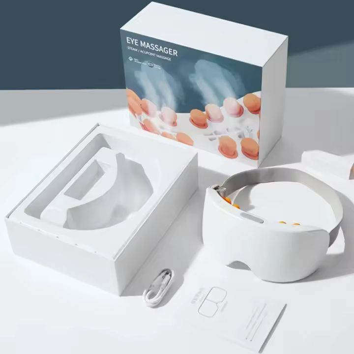 Masajeador ocular inteligente a vapor, Nano instrumento para el cuidado de los ojos, masajeador atomizador de punto de acupresión, alivia la fatiga y las ojeras - 1